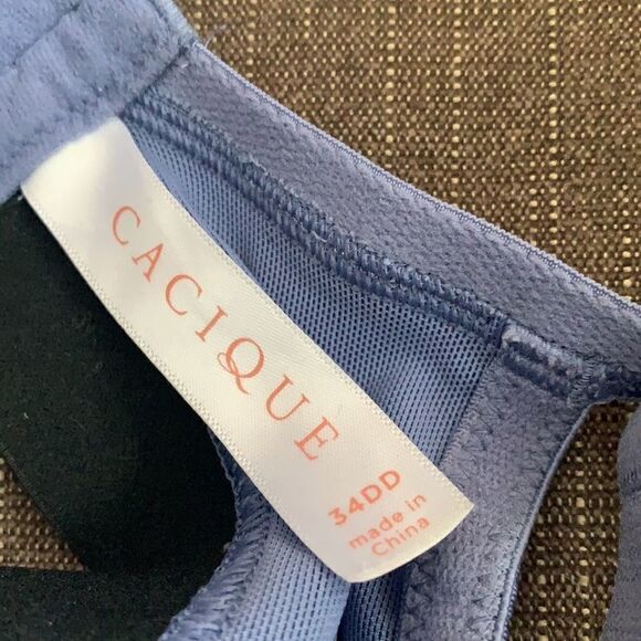 BEAUTIFUL CACIQUE 34DD BOOST PLUNGE LACE BRA - Picture 3 of 6